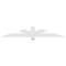 Ekena Millwork Kennewick Architectural Grade PVC Gable Bracket, 72"W x 12"H x 4"D x 4"F, 4/12 Pitch GBP072X12X0404KEN00 - alternate 5